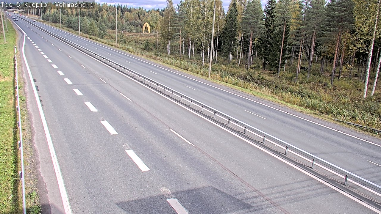 Kelikamerat Kuva Tie 5 Kuopio, Vehmasmäki, Kuopio, Pohjois-Savo