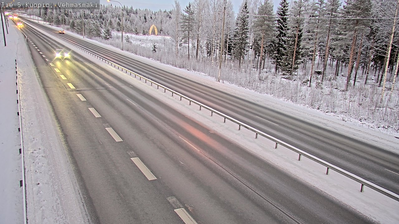 Kelikamerat Kuva Tie 5 Kuopio, Vehmasmäki, Kuopio, Pohjois-Savo