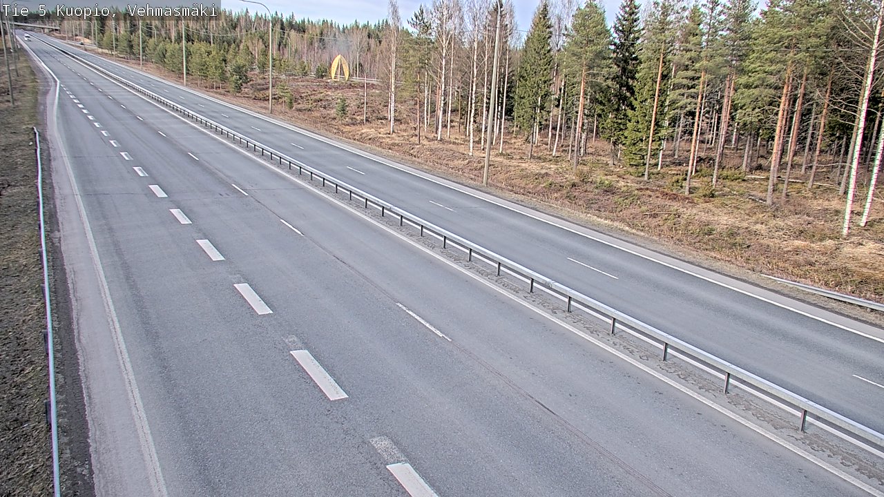 Kelikamerat Kuva Tie 5 Kuopio, Vehmasmäki, Kuopio, Pohjois-Savo