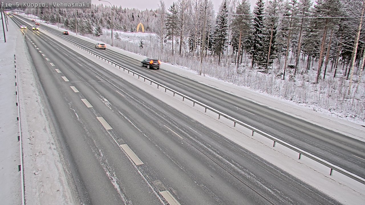 Kelikamerat Kuva Tie 5 Kuopio, Vehmasmäki, Kuopio, Pohjois-Savo