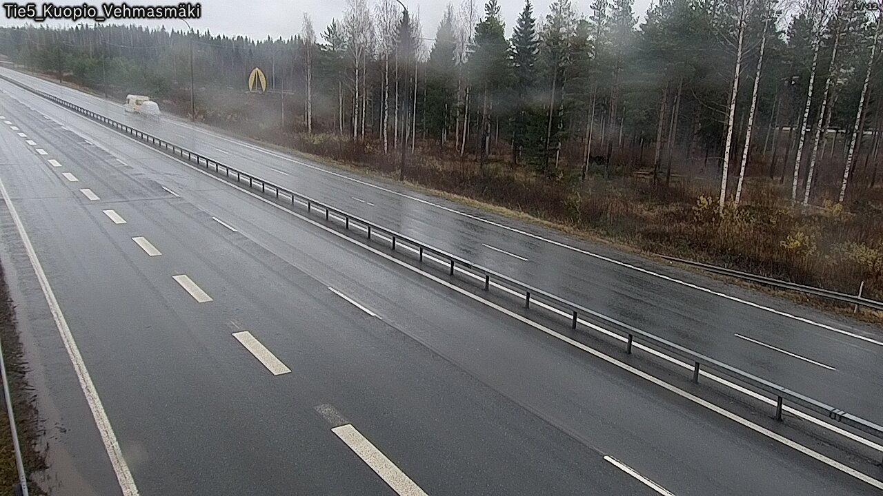 Weather Camera Image Väg 5 Kuopio, Vehmasmäki, Kuopio, Pohjois-Savo