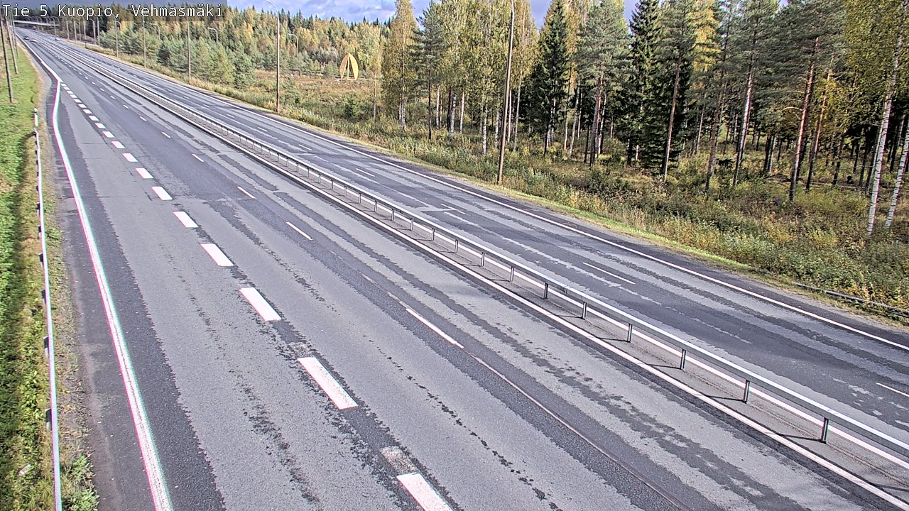 Kelikamerat Kuva Tie 5 Kuopio, Vehmasmäki, Kuopio, Pohjois-Savo