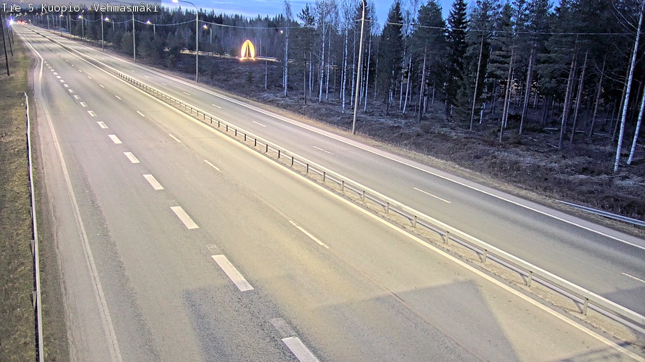 Kelikamerat Kuva Tie 5 Kuopio, Vehmasmäki, Kuopio, Pohjois-Savo