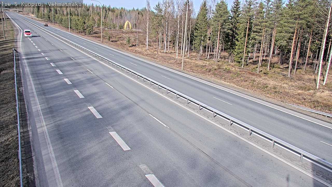 Kelikamerat Kuva Tie 5 Kuopio, Vehmasmäki, Kuopio, Pohjois-Savo