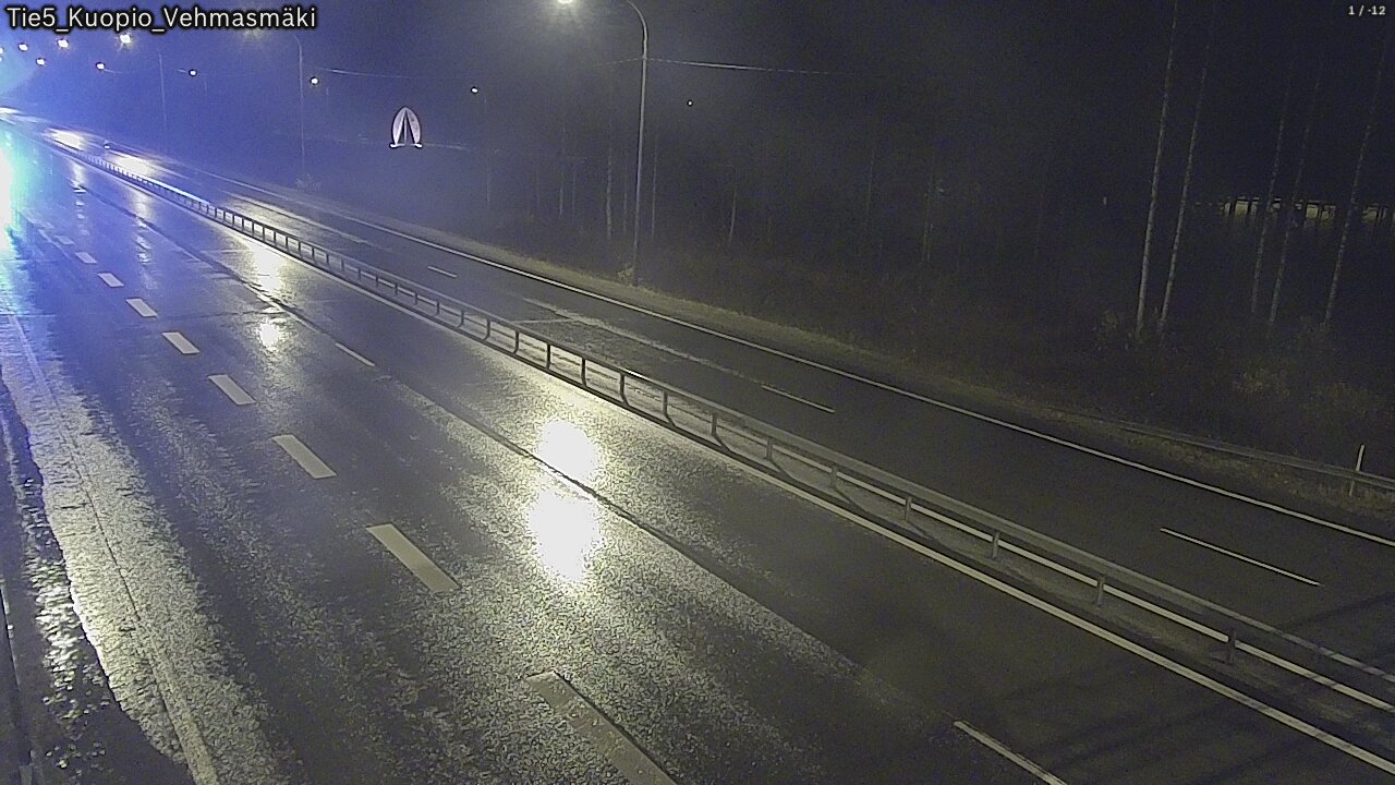 Weather Camera Image Väg 5 Kuopio, Vehmasmäki, Kuopio, Pohjois-Savo