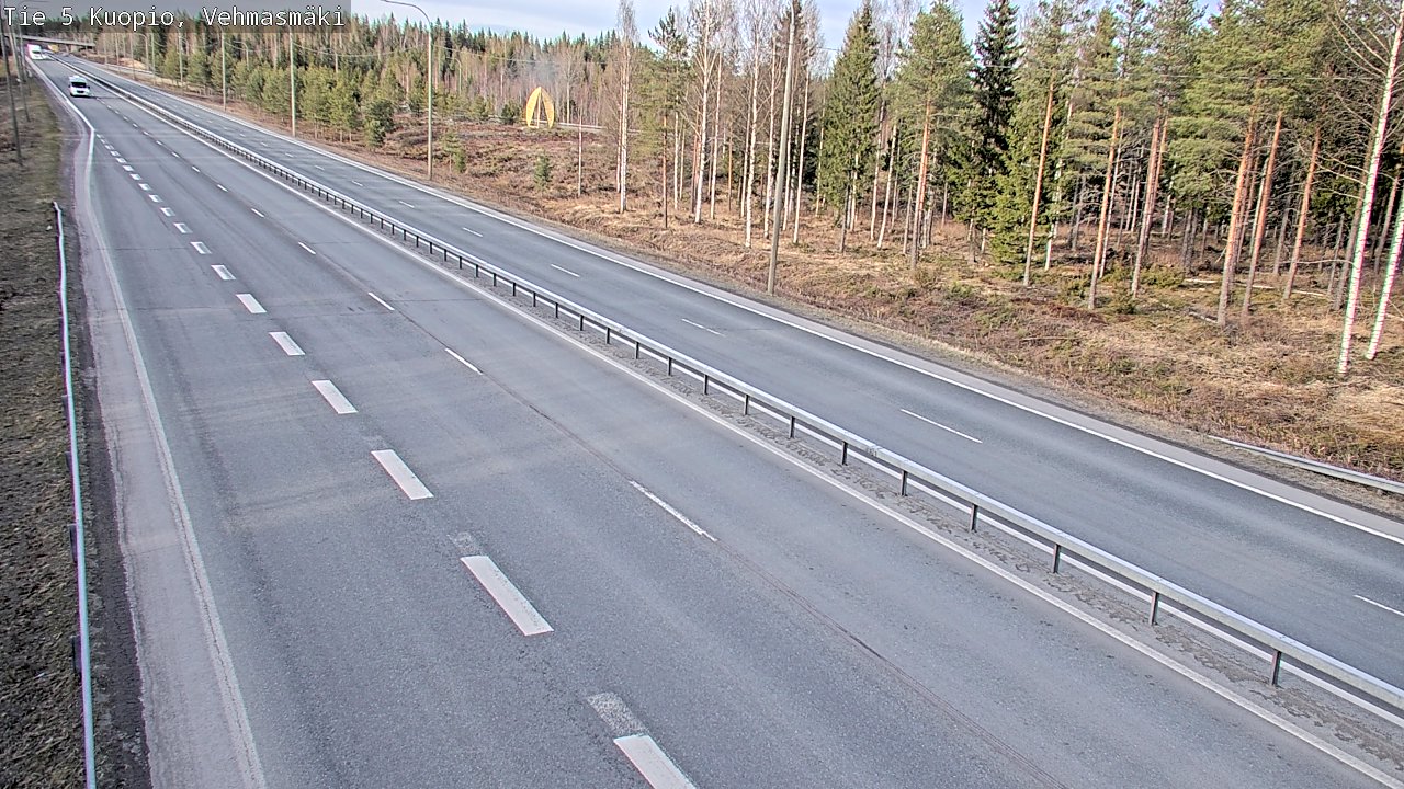 Kelikamerat Kuva Tie 5 Kuopio, Vehmasmäki, Kuopio, Pohjois-Savo