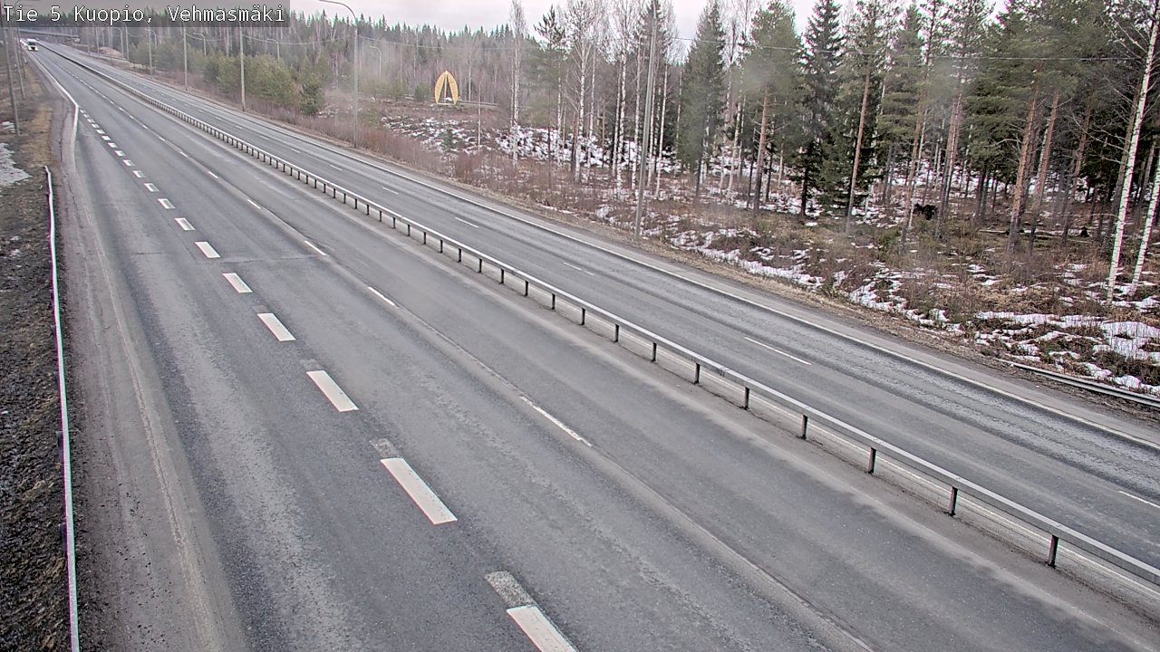 Kelikamerat Kuva Tie 5 Kuopio, Vehmasmäki, Kuopio, Pohjois-Savo