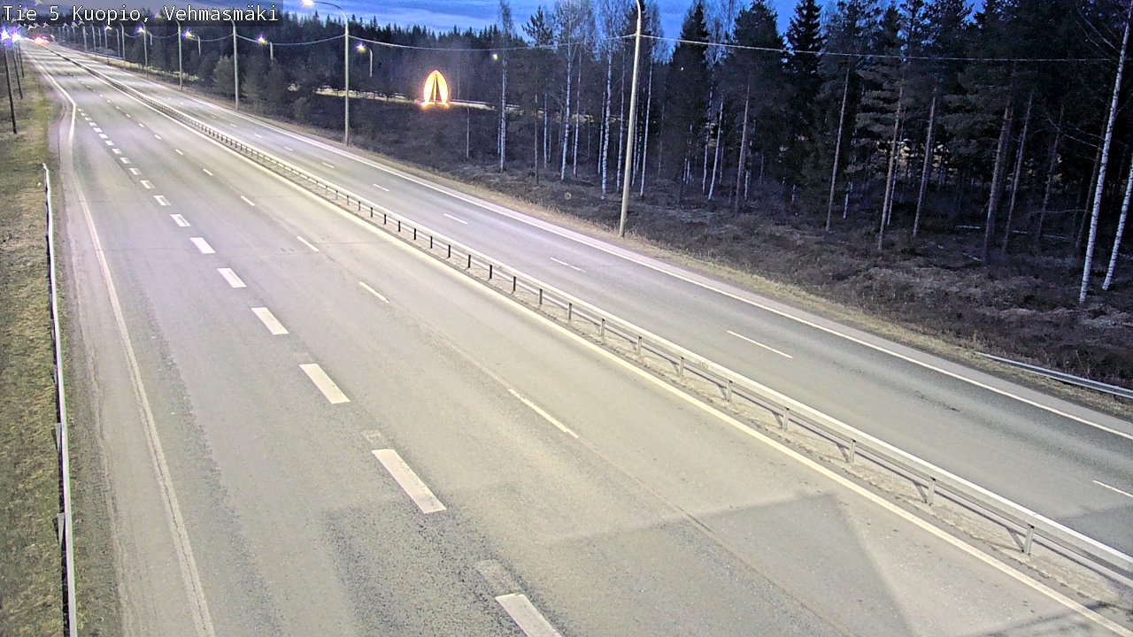 Kelikamerat Kuva Tie 5 Kuopio, Vehmasmäki, Kuopio, Pohjois-Savo