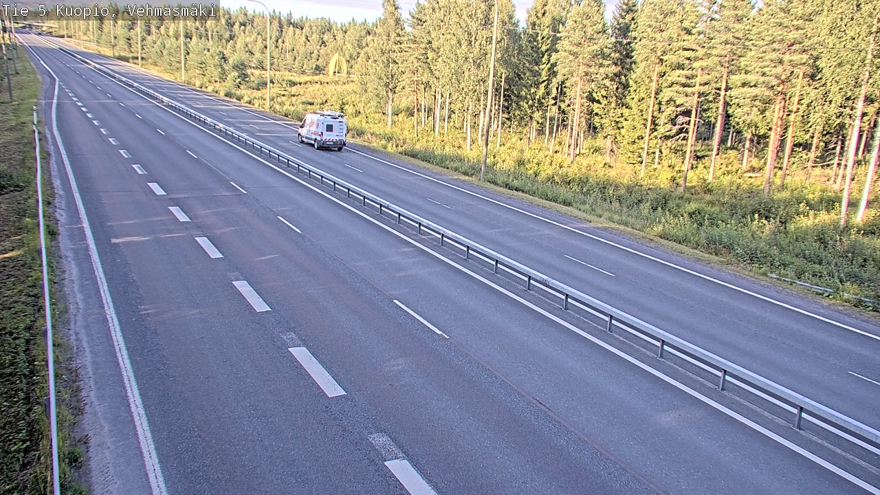 Kelikamerat Kuva Tie 5 Kuopio, Vehmasmäki, Kuopio, Pohjois-Savo