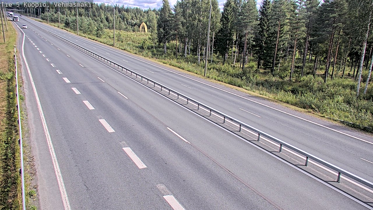 Kelikamerat Kuva Tie 5 Kuopio, Vehmasmäki, Kuopio, Pohjois-Savo
