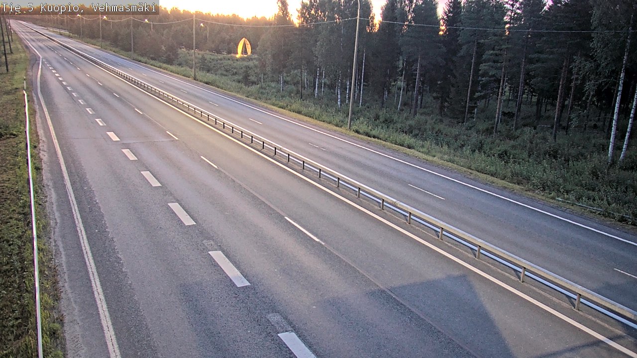 Kelikamerat Kuva Tie 5 Kuopio, Vehmasmäki, Kuopio, Pohjois-Savo