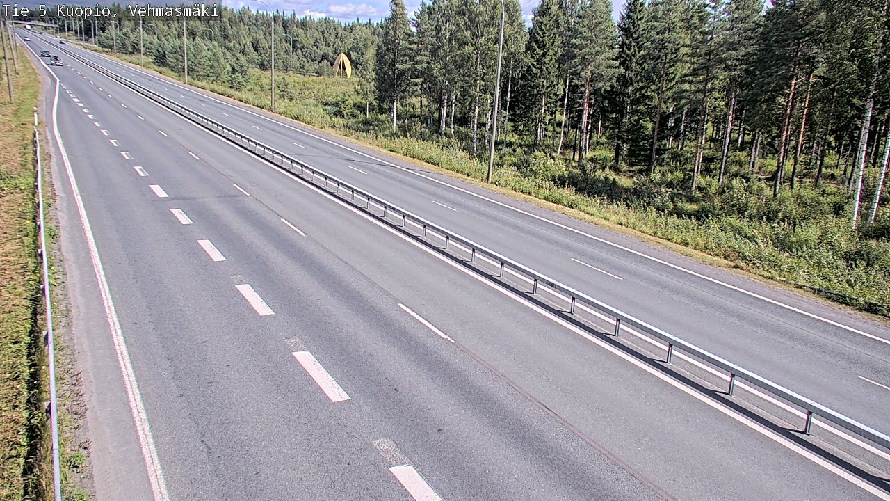Kelikamerat Kuva Tie 5 Kuopio, Vehmasmäki, Kuopio, Pohjois-Savo