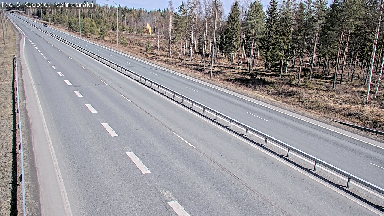 Kelikamerat Kuva Tie 5 Kuopio, Vehmasmäki, Kuopio, Pohjois-Savo