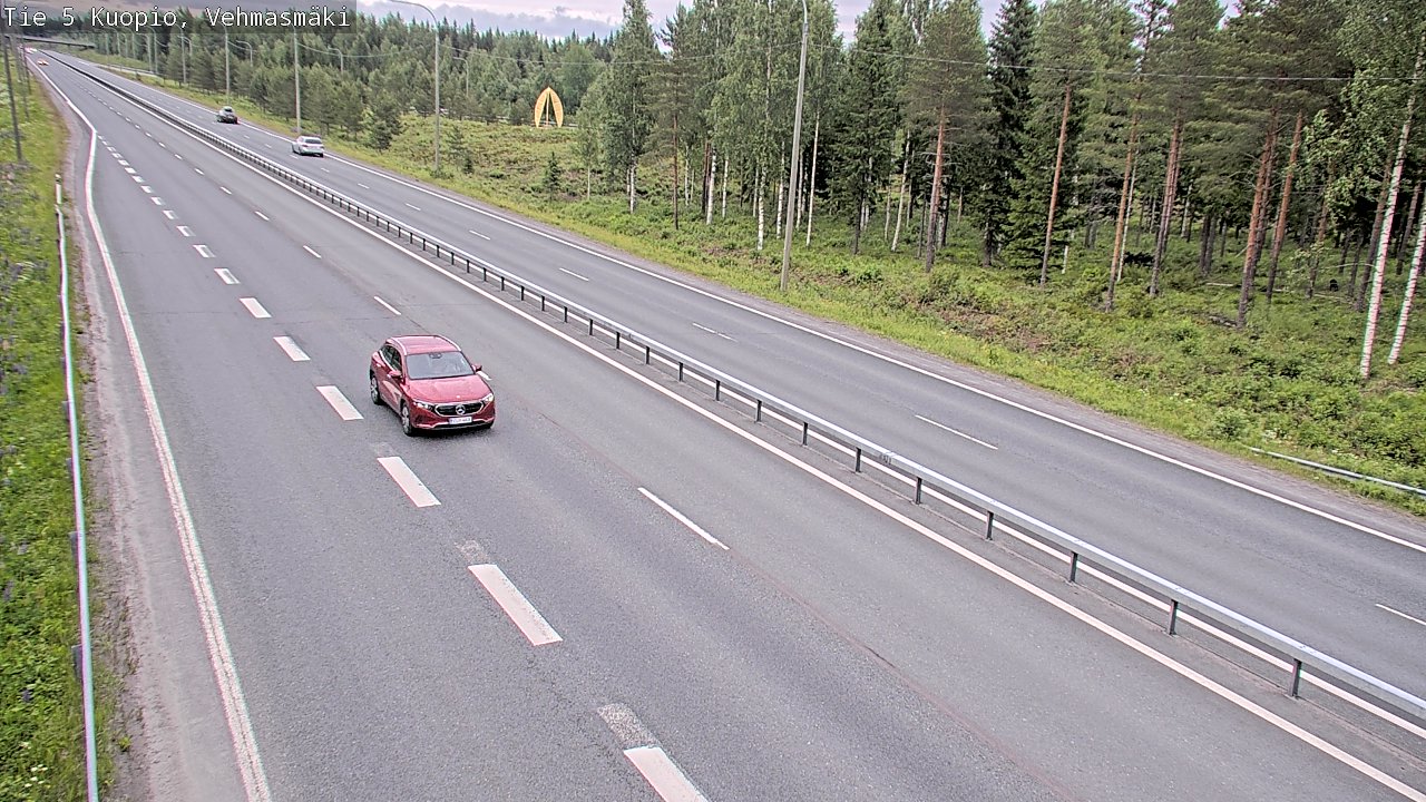Kelikamerat Kuva Tie 5 Kuopio, Vehmasmäki, Kuopio, Pohjois-Savo