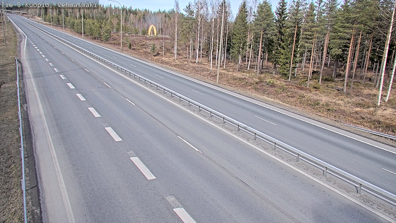 Kelikamerat Kuva Tie 5 Kuopio, Vehmasmäki, Kuopio, Pohjois-Savo