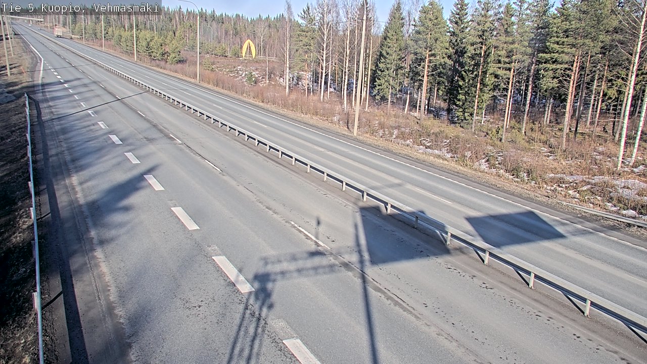 Kelikamerat Kuva Tie 5 Kuopio, Vehmasmäki, Kuopio, Pohjois-Savo