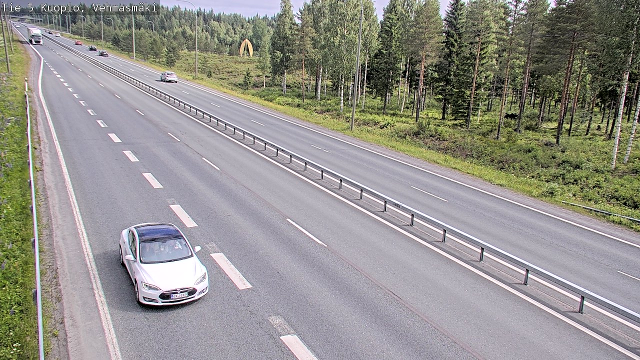 Kelikamerat Kuva Tie 5 Kuopio, Vehmasmäki, Kuopio, Pohjois-Savo