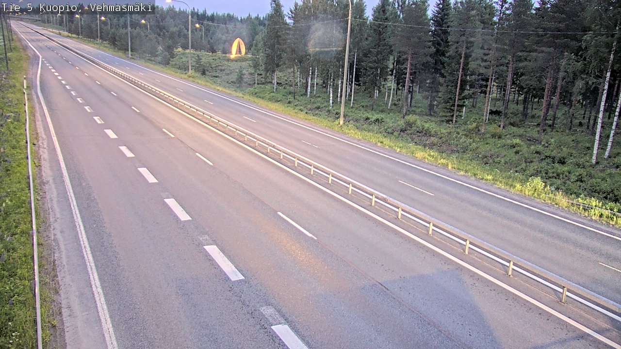 Kelikamerat Kuva Tie 5 Kuopio, Vehmasmäki, Kuopio, Pohjois-Savo