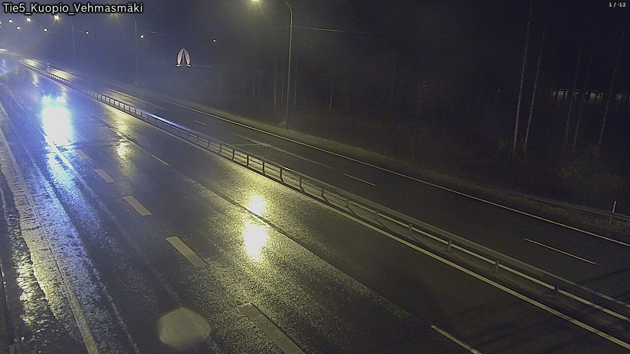 Weather Camera Image Väg 5 Kuopio, Vehmasmäki, Kuopio, Pohjois-Savo