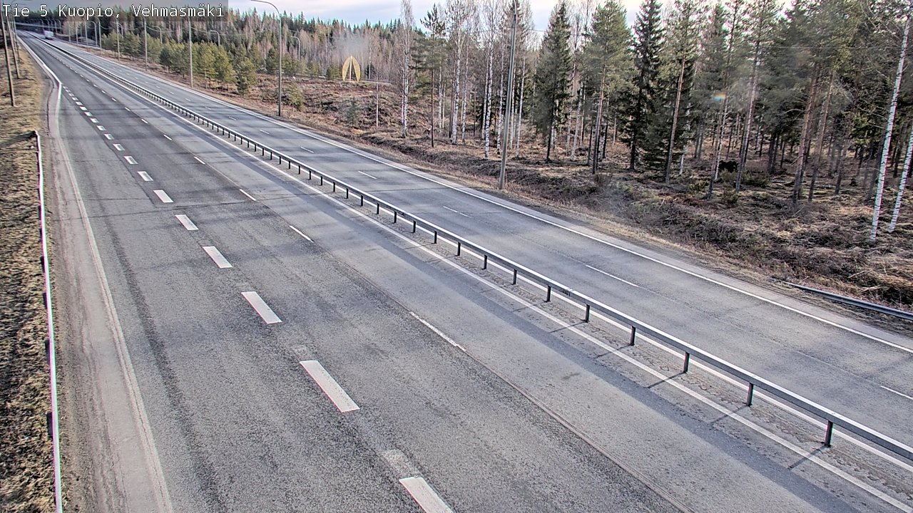 Kelikamerat Kuva Tie 5 Kuopio, Vehmasmäki, Kuopio, Pohjois-Savo