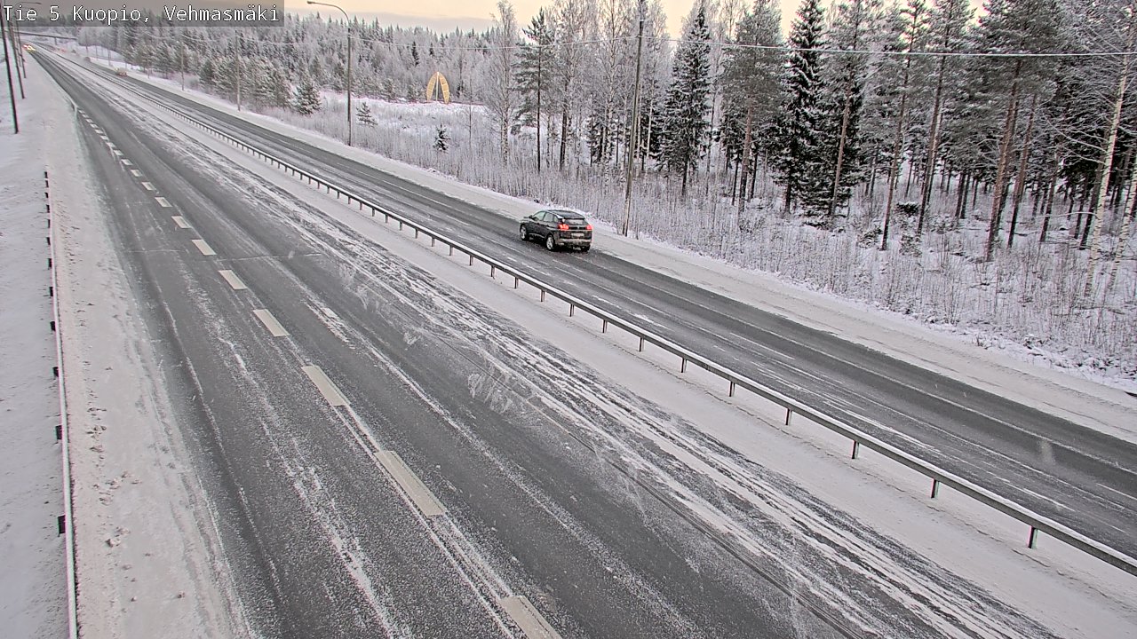 Kelikamerat Kuva Tie 5 Kuopio, Vehmasmäki, Kuopio, Pohjois-Savo