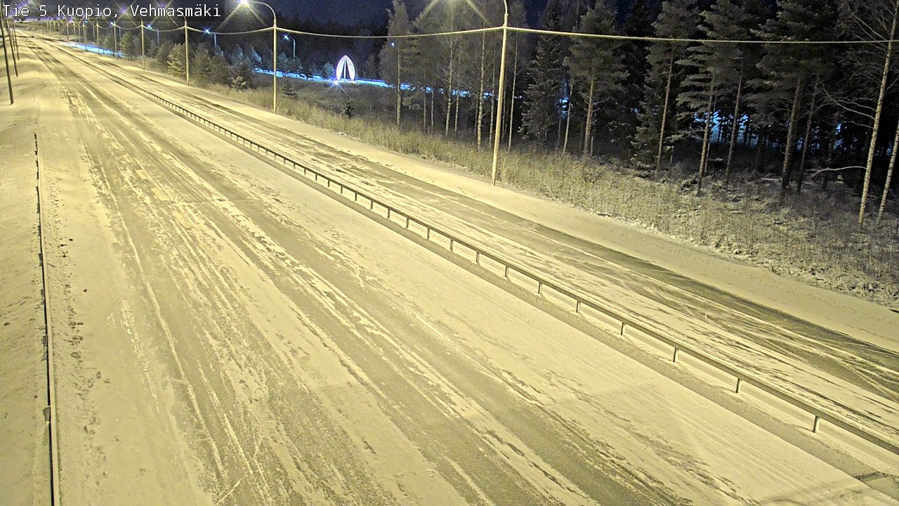 Kelikamerat Kuva Tie 5 Kuopio, Vehmasmäki, Kuopio, Pohjois-Savo