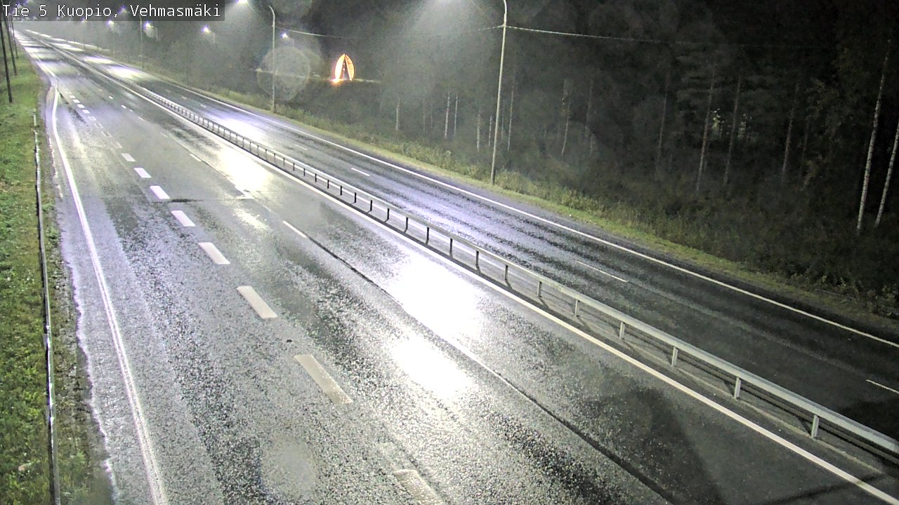 Weather Camera Image Road 5 Kuopio, Vehmasmäki, Kuopio, Pohjois-Savo