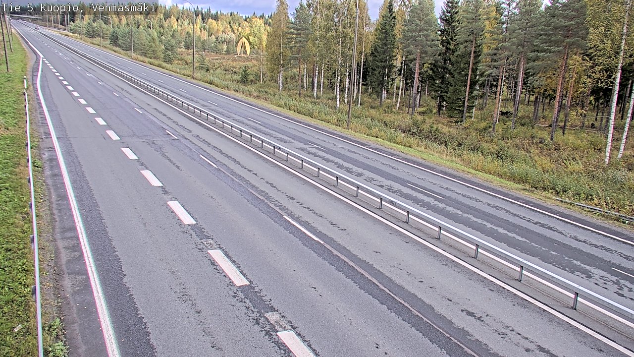 Kelikamerat Kuva Tie 5 Kuopio, Vehmasmäki, Kuopio, Pohjois-Savo