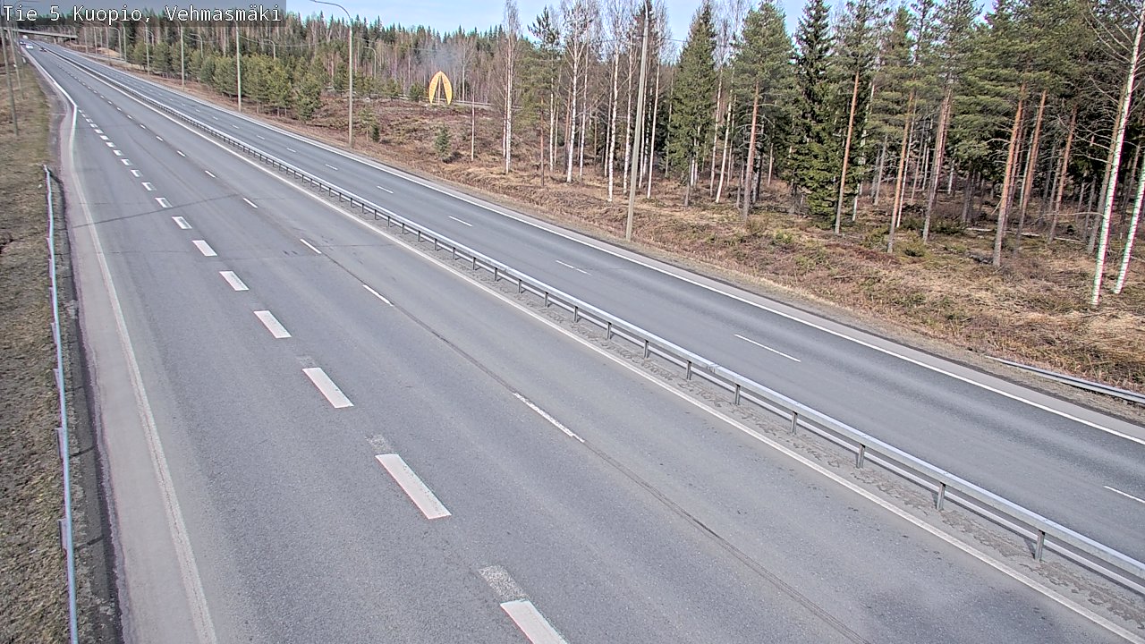 Kelikamerat Kuva Tie 5 Kuopio, Vehmasmäki, Kuopio, Pohjois-Savo