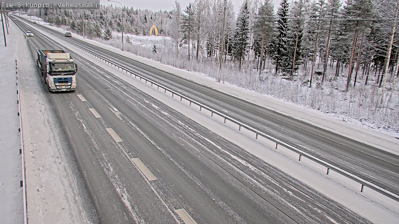 Kelikamerat Kuva Tie 5 Kuopio, Vehmasmäki, Kuopio, Pohjois-Savo