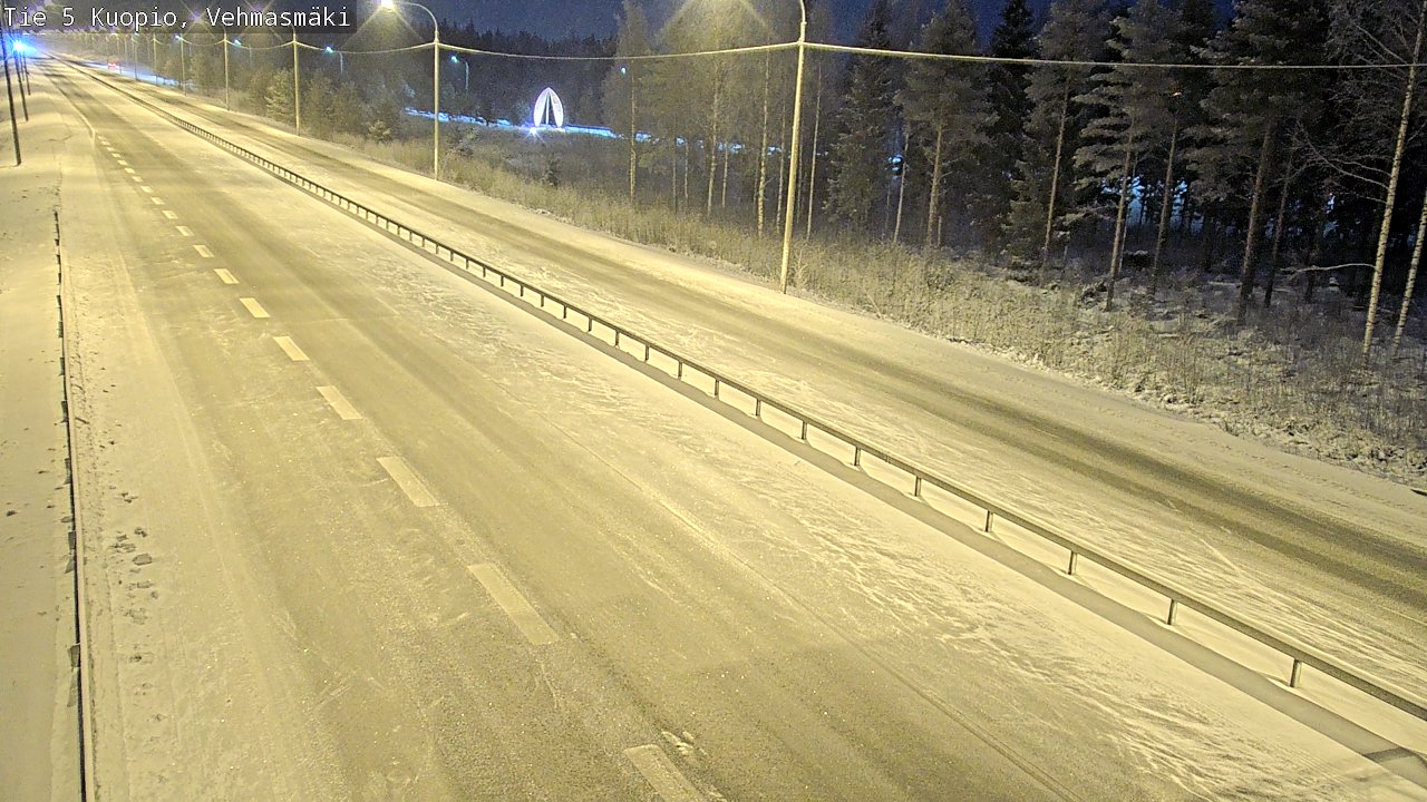 Kelikamerat Kuva Tie 5 Kuopio, Vehmasmäki, Kuopio, Pohjois-Savo
