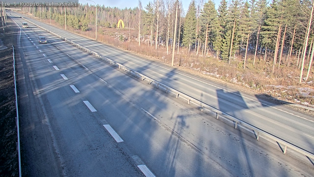 Kelikamerat Kuva Tie 5 Kuopio, Vehmasmäki, Kuopio, Pohjois-Savo