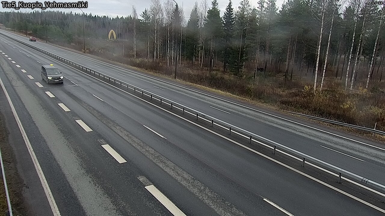 Weather Camera Image Väg 5 Kuopio, Vehmasmäki, Kuopio, Pohjois-Savo