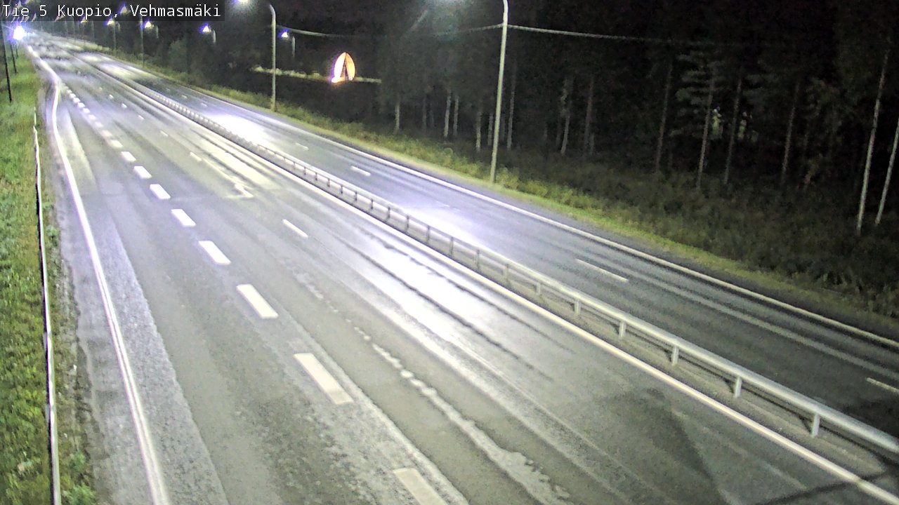 Weather Camera Image Road 5 Kuopio, Vehmasmäki, Kuopio, Pohjois-Savo