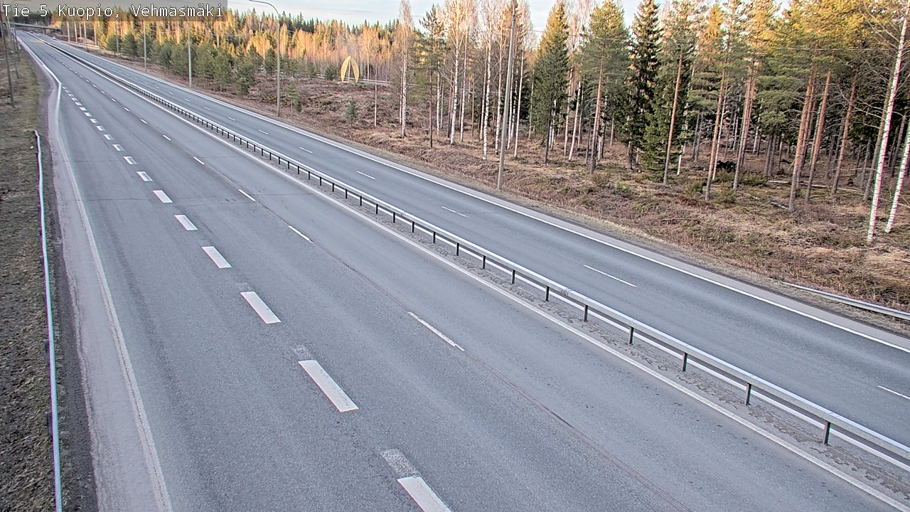 Kelikamerat Kuva Tie 5 Kuopio, Vehmasmäki, Kuopio, Pohjois-Savo