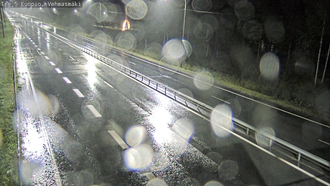 Weather Camera Image Road 5 Kuopio, Vehmasmäki, Kuopio, Pohjois-Savo