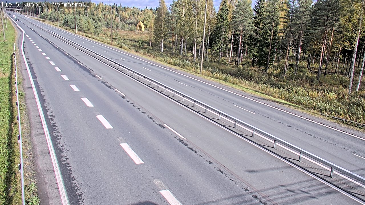 Kelikamerat Kuva Tie 5 Kuopio, Vehmasmäki, Kuopio, Pohjois-Savo