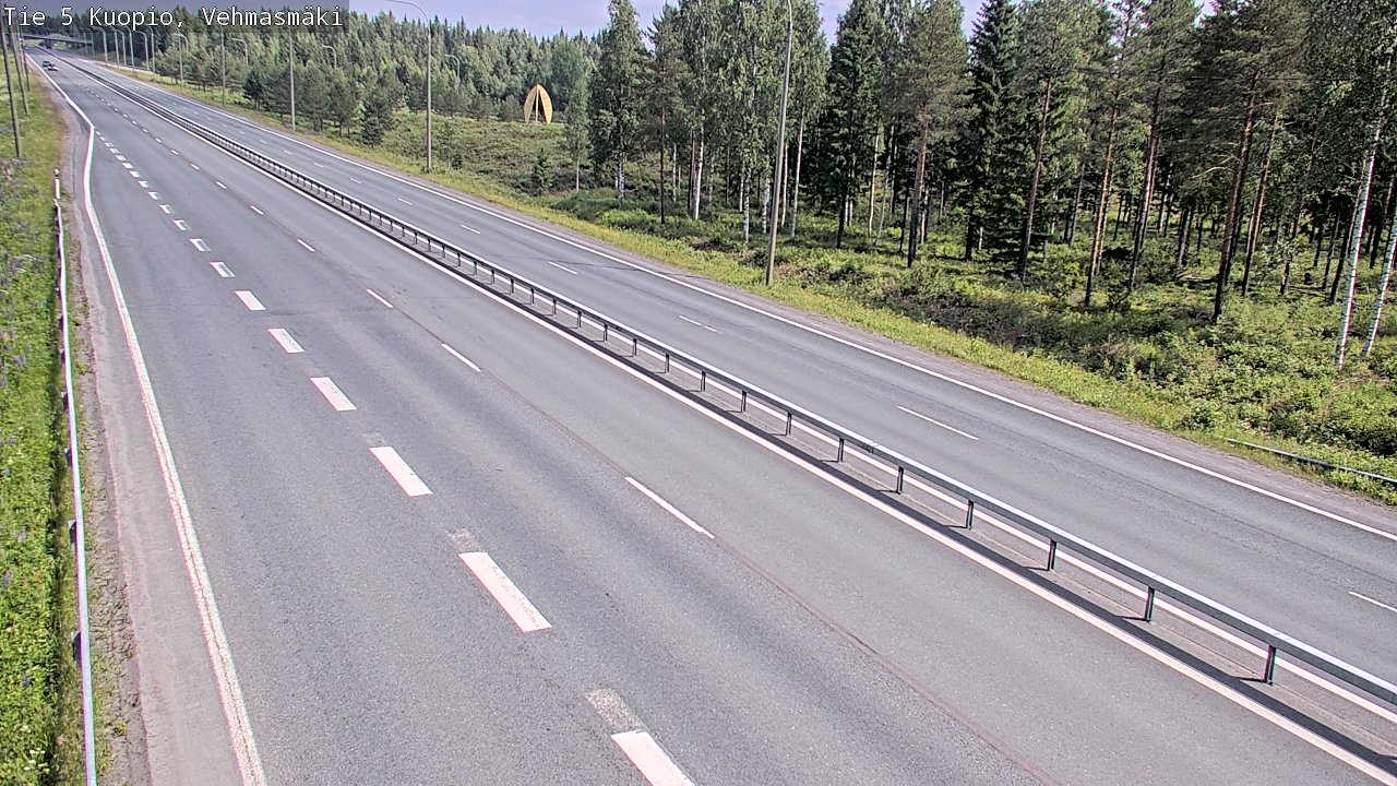 Kelikamerat Kuva Tie 5 Kuopio, Vehmasmäki, Kuopio, Pohjois-Savo