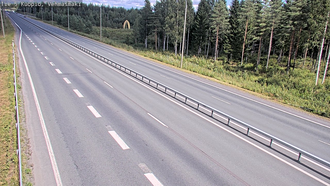 Kelikamerat Kuva Tie 5 Kuopio, Vehmasmäki, Kuopio, Pohjois-Savo