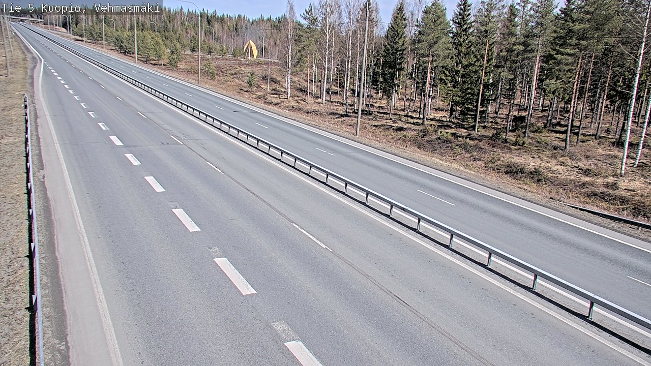 Kelikamerat Kuva Tie 5 Kuopio, Vehmasmäki, Kuopio, Pohjois-Savo