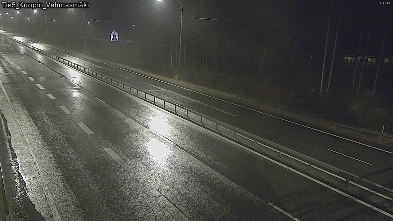 Weather Camera Image Road 5 Kuopio, Vehmasmäki, Kuopio, Pohjois-Savo