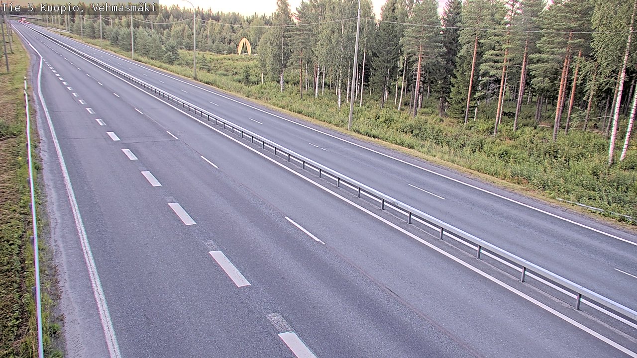 Kelikamerat Kuva Tie 5 Kuopio, Vehmasmäki, Kuopio, Pohjois-Savo
