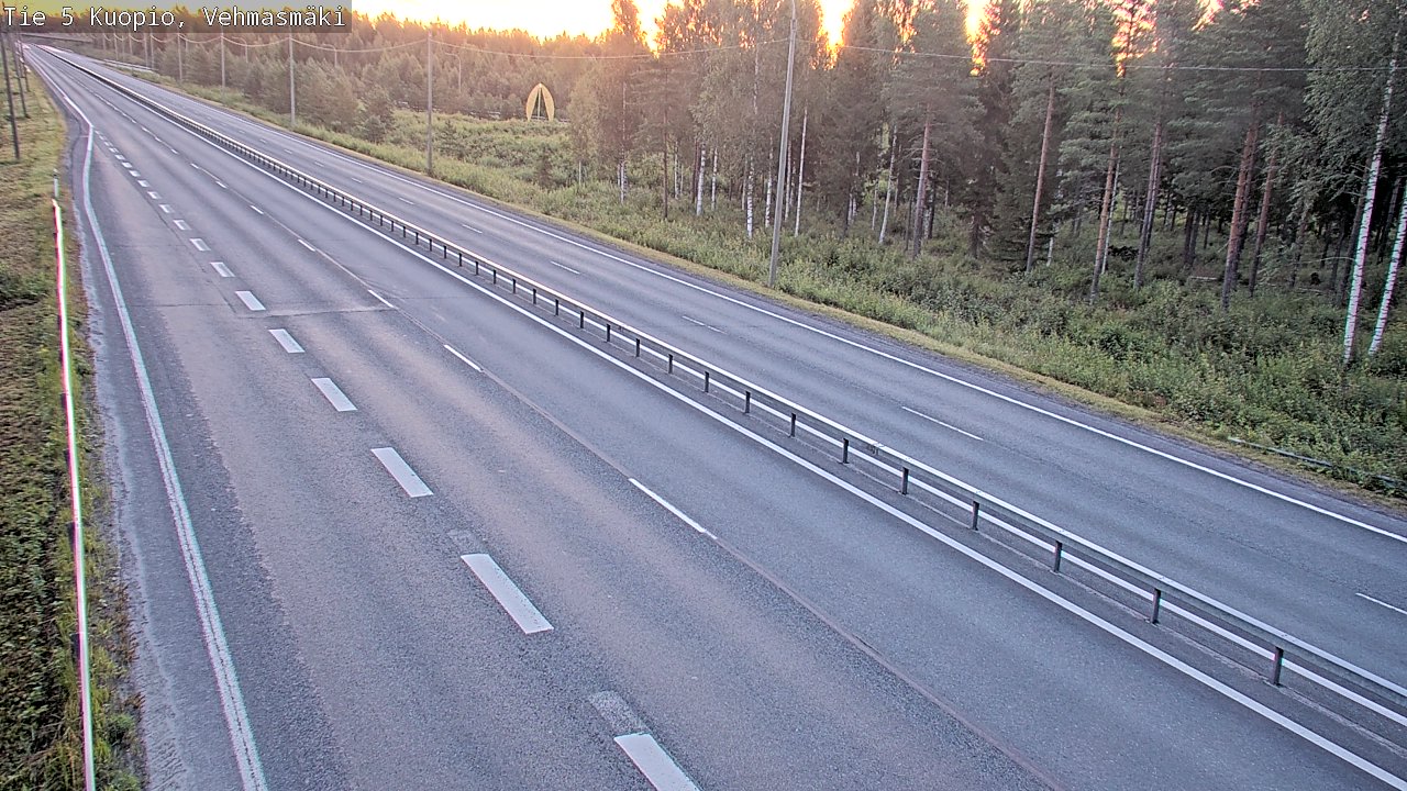 Kelikamerat Kuva Tie 5 Kuopio, Vehmasmäki, Kuopio, Pohjois-Savo