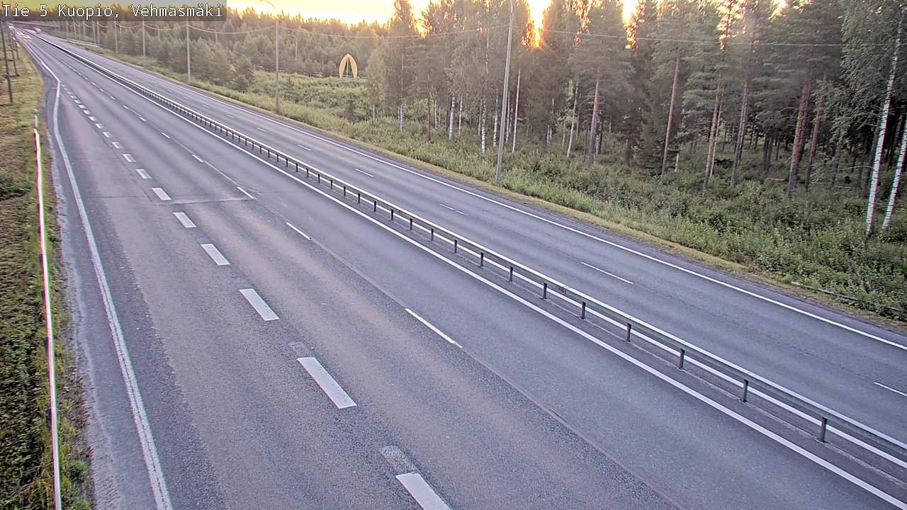Kelikamerat Kuva Tie 5 Kuopio, Vehmasmäki, Kuopio, Pohjois-Savo