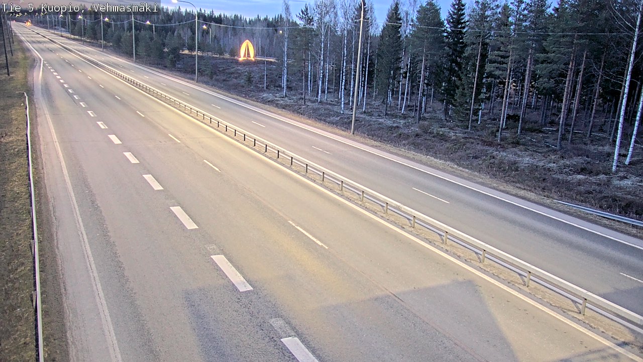Kelikamerat Kuva Tie 5 Kuopio, Vehmasmäki, Kuopio, Pohjois-Savo