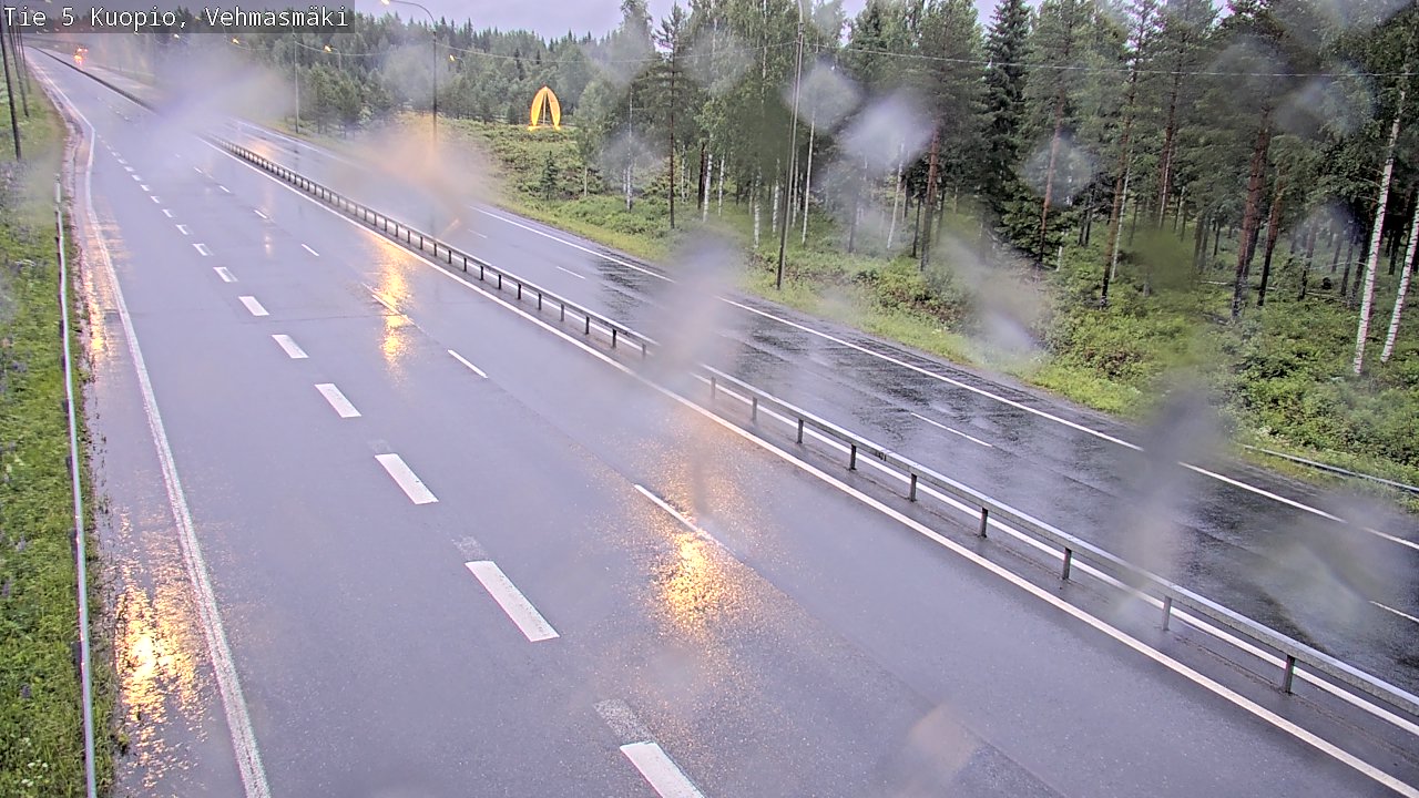 Kelikamerat Kuva Tie 5 Kuopio, Vehmasmäki, Kuopio, Pohjois-Savo