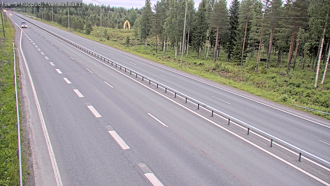 Kelikamerat Kuva Tie 5 Kuopio, Vehmasmäki, Kuopio, Pohjois-Savo