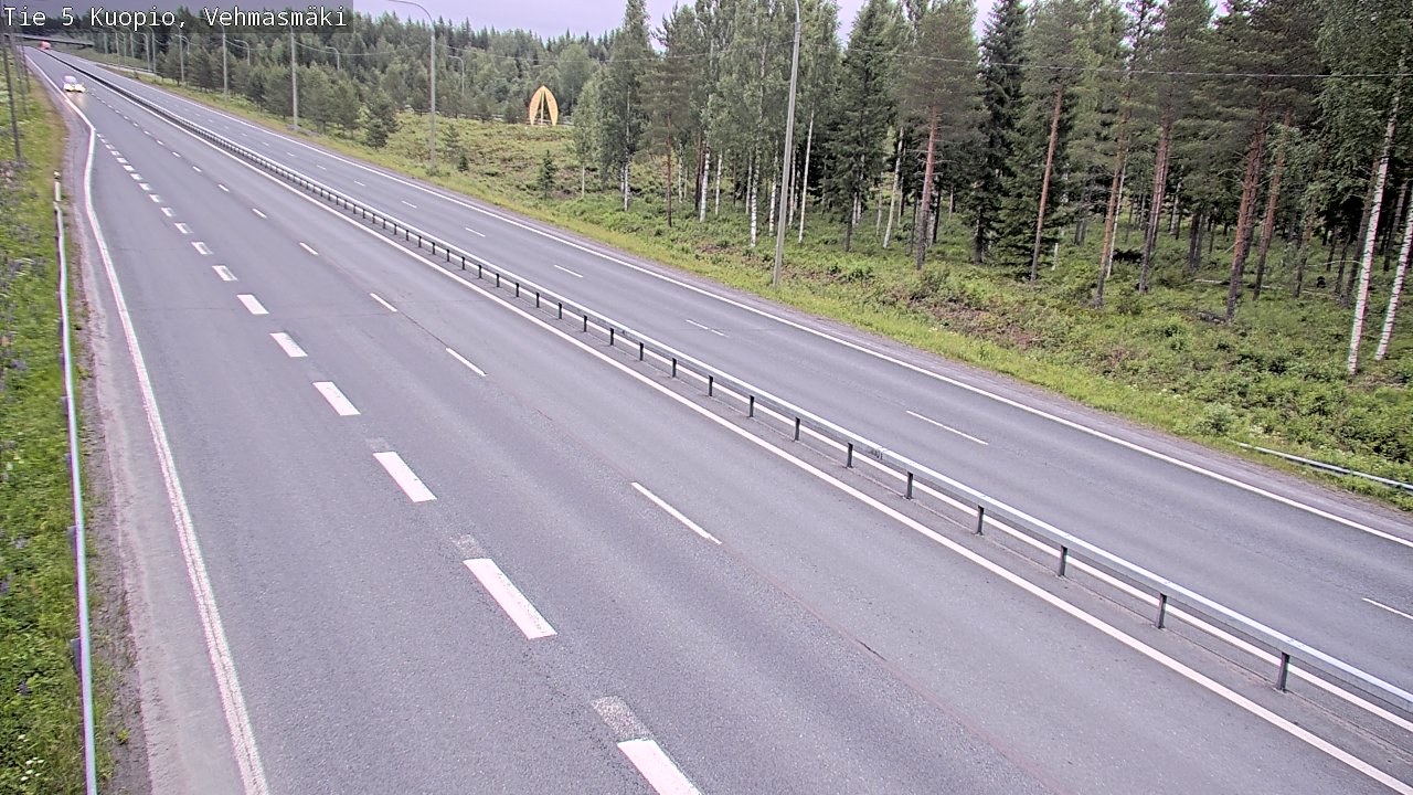 Kelikamerat Kuva Tie 5 Kuopio, Vehmasmäki, Kuopio, Pohjois-Savo