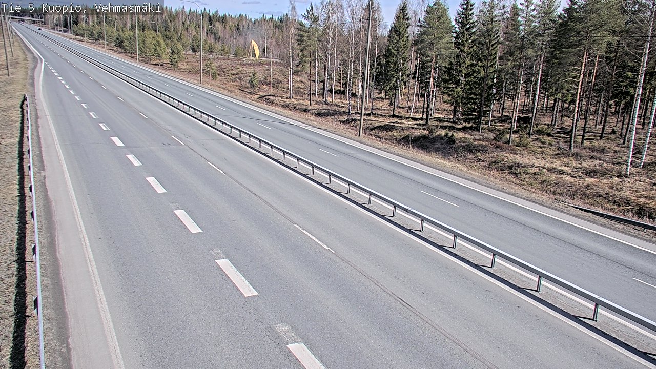 Kelikamerat Kuva Tie 5 Kuopio, Vehmasmäki, Kuopio, Pohjois-Savo