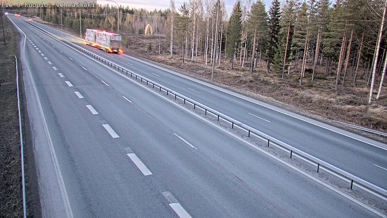 Kelikamerat Kuva Tie 5 Kuopio, Vehmasmäki, Kuopio, Pohjois-Savo